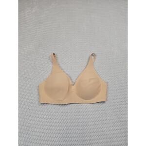 Knix Bra Womens Small Nude Seamless Wire Free Removable Pads